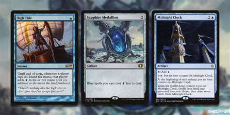 MTG Best Commander Blue staple cards.